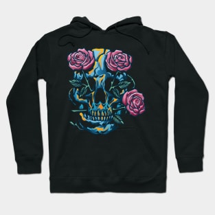 Skulls and roses Hoodie